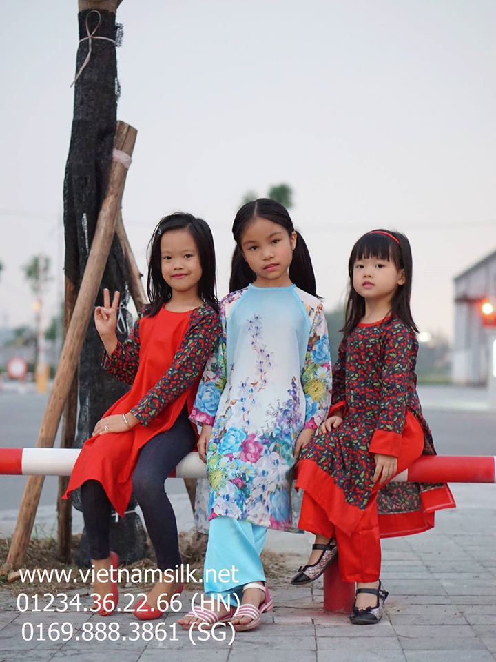 Áo dài trẻ em tại Tây Ninh