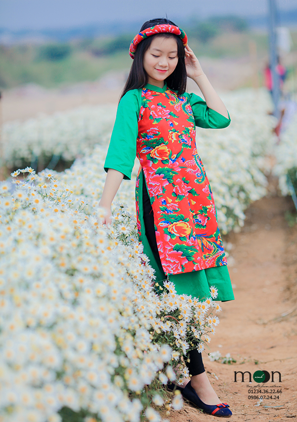 Mua áo dài cho bé tại Bình Thuận