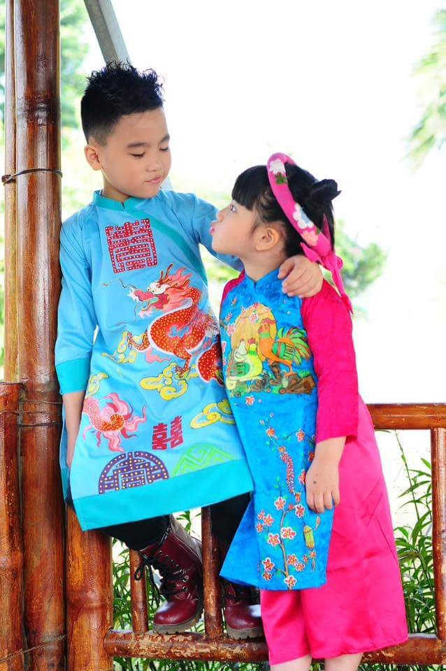 Mua áo dài cho bé tại Nam Định