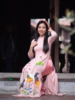 Áo dài cho mẹ đẹp nhất hè 2018 của Moon Xinh