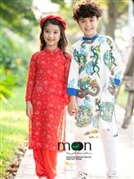 Vui Trung thu với áo dài cho bé của Moon Xinh